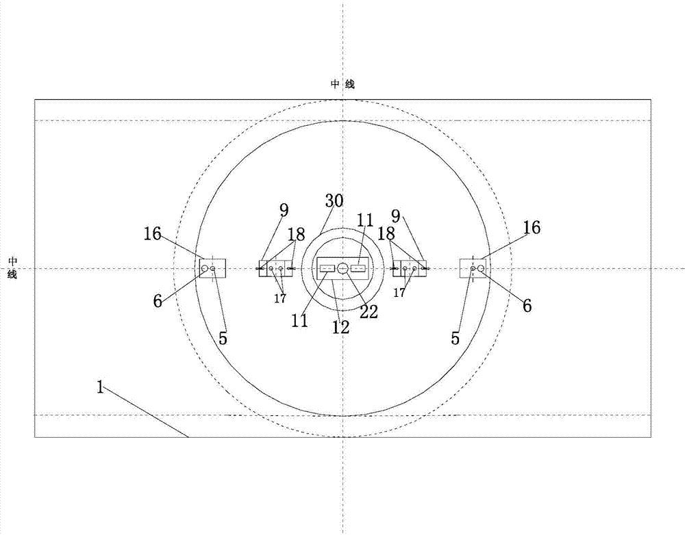 Device and method for monitoring vertical deformation of hydraulic construction