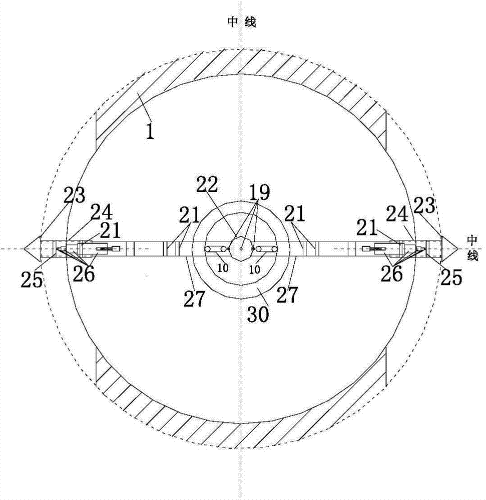 Device and method for monitoring vertical deformation of hydraulic construction