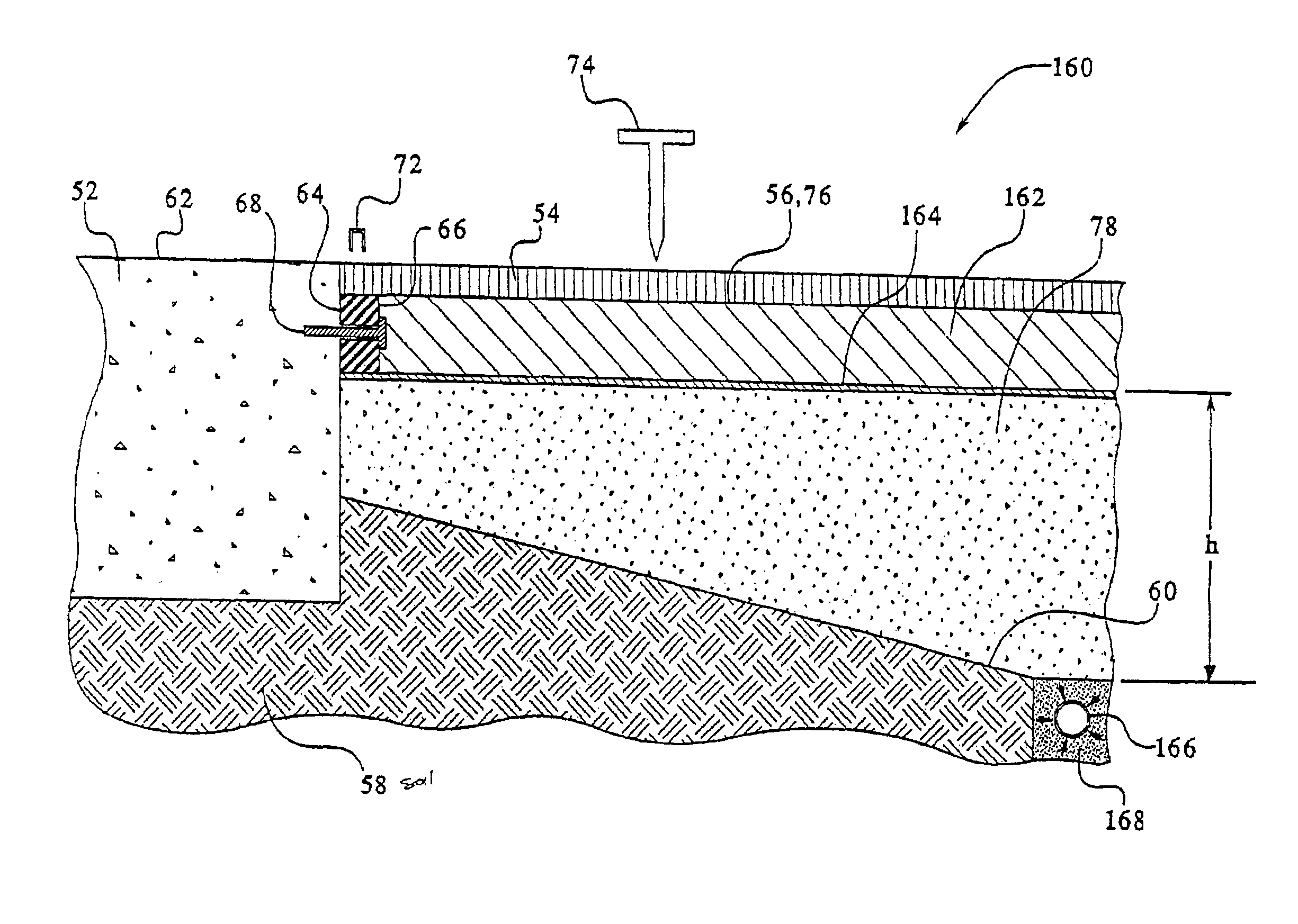 Arrester bed system and method for airports and airfields