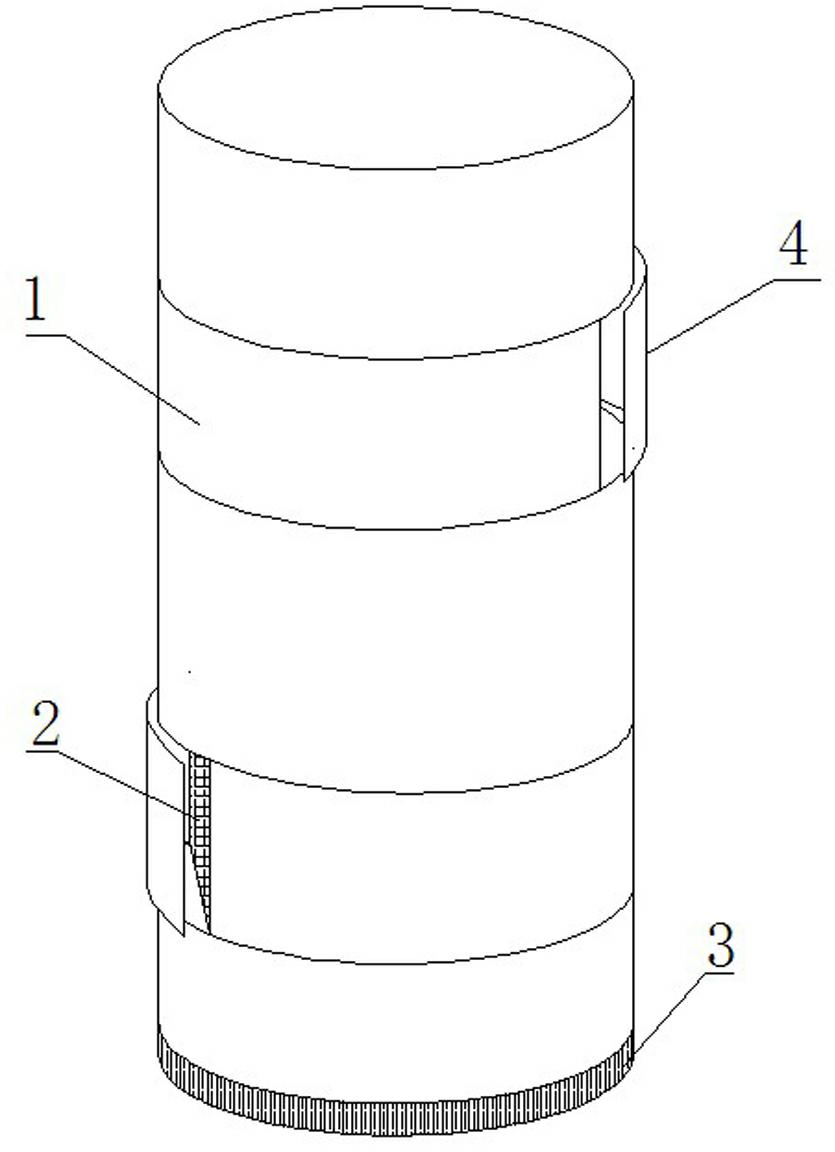 Multi-directional rotating led lamp post