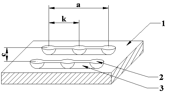 Combined microstructure guide rail and manufacturing method thereof