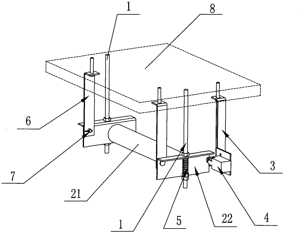 Rope loosening prevention device for elevator