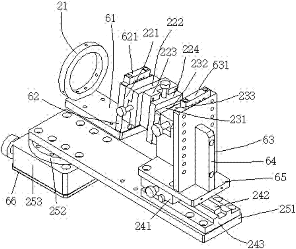 A multi-angle and multi-directional optical test platform