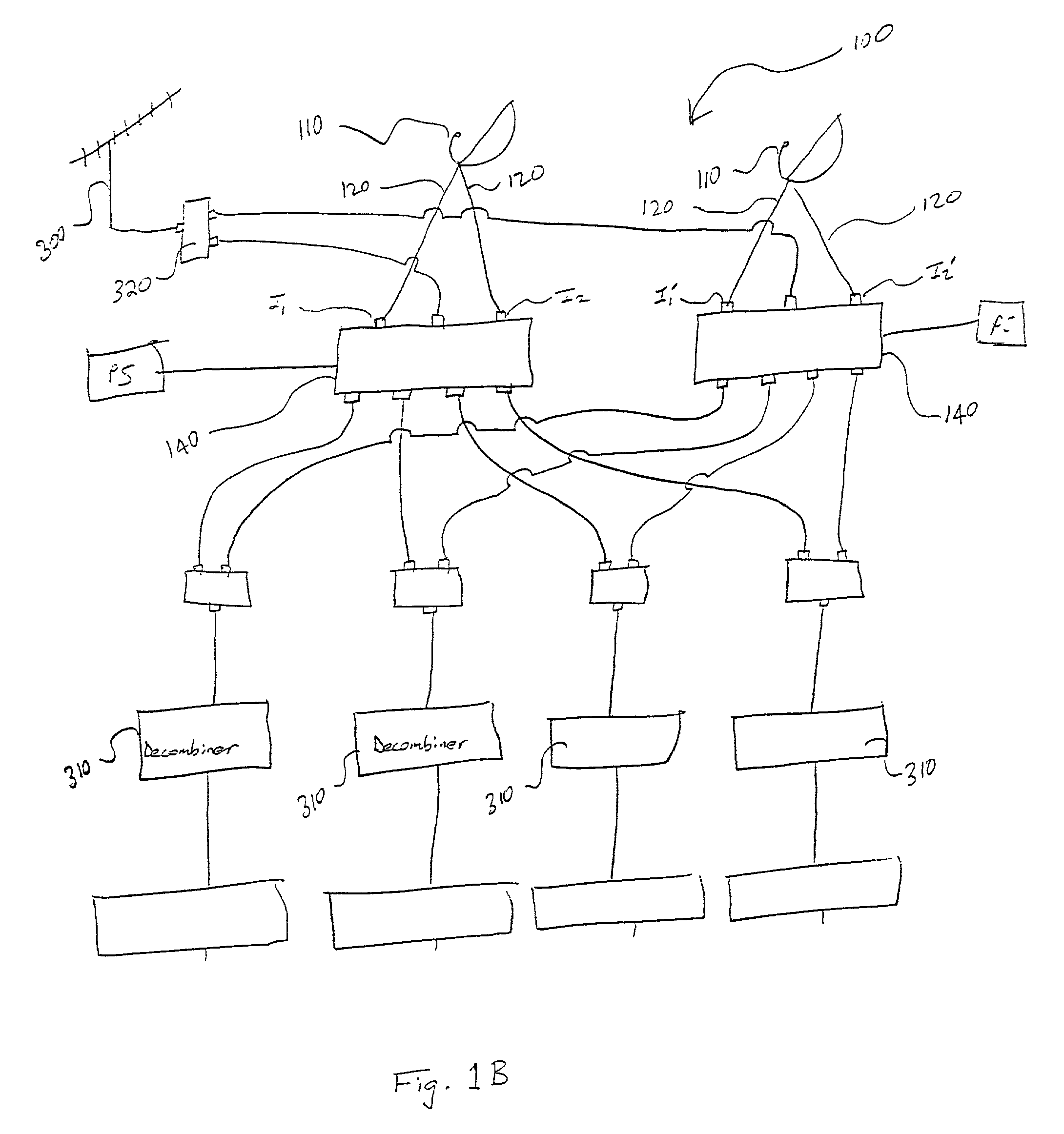 System and method for providing satellite signals to multiple receiving units