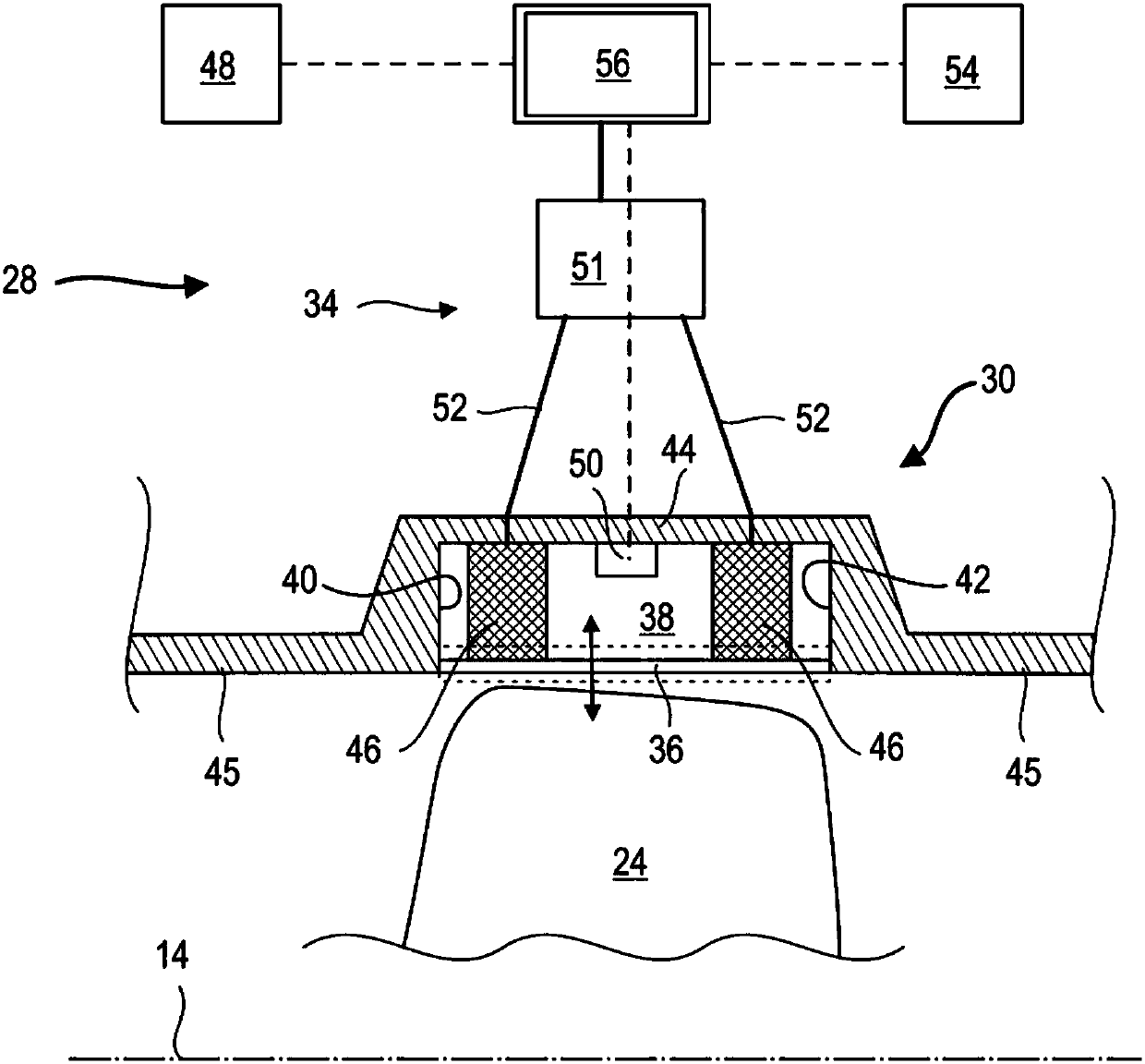 Axial turbomachine compressor outer casing with seal