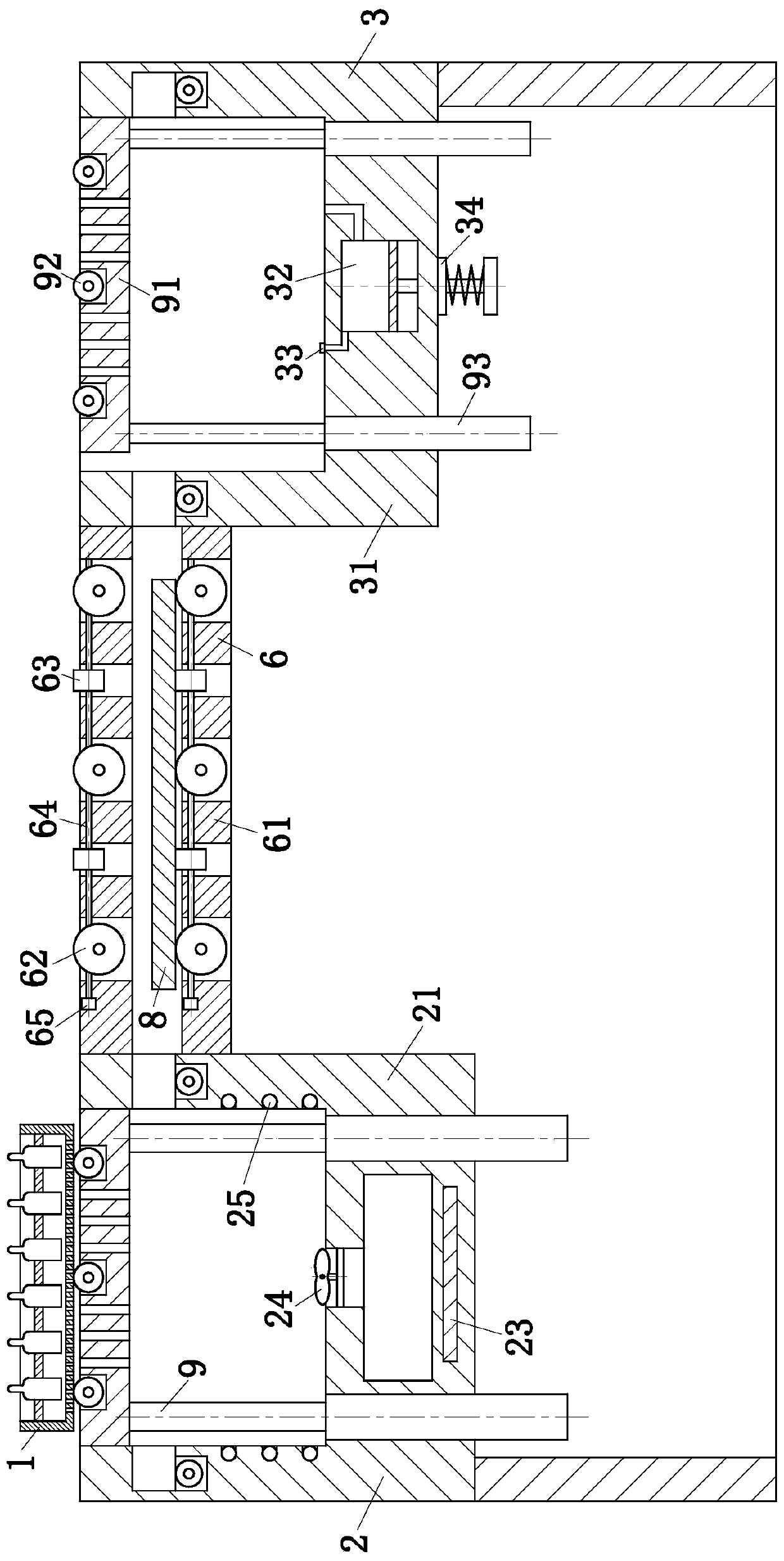 A bacterial sterilization leak detection production line for medical ampoules injections