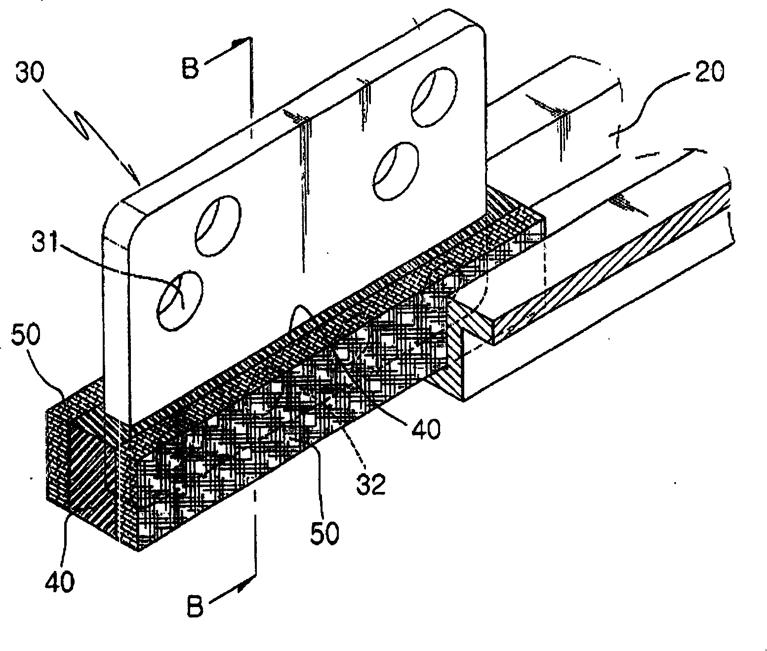 Door shoe with anti-noise and non-vibration skill