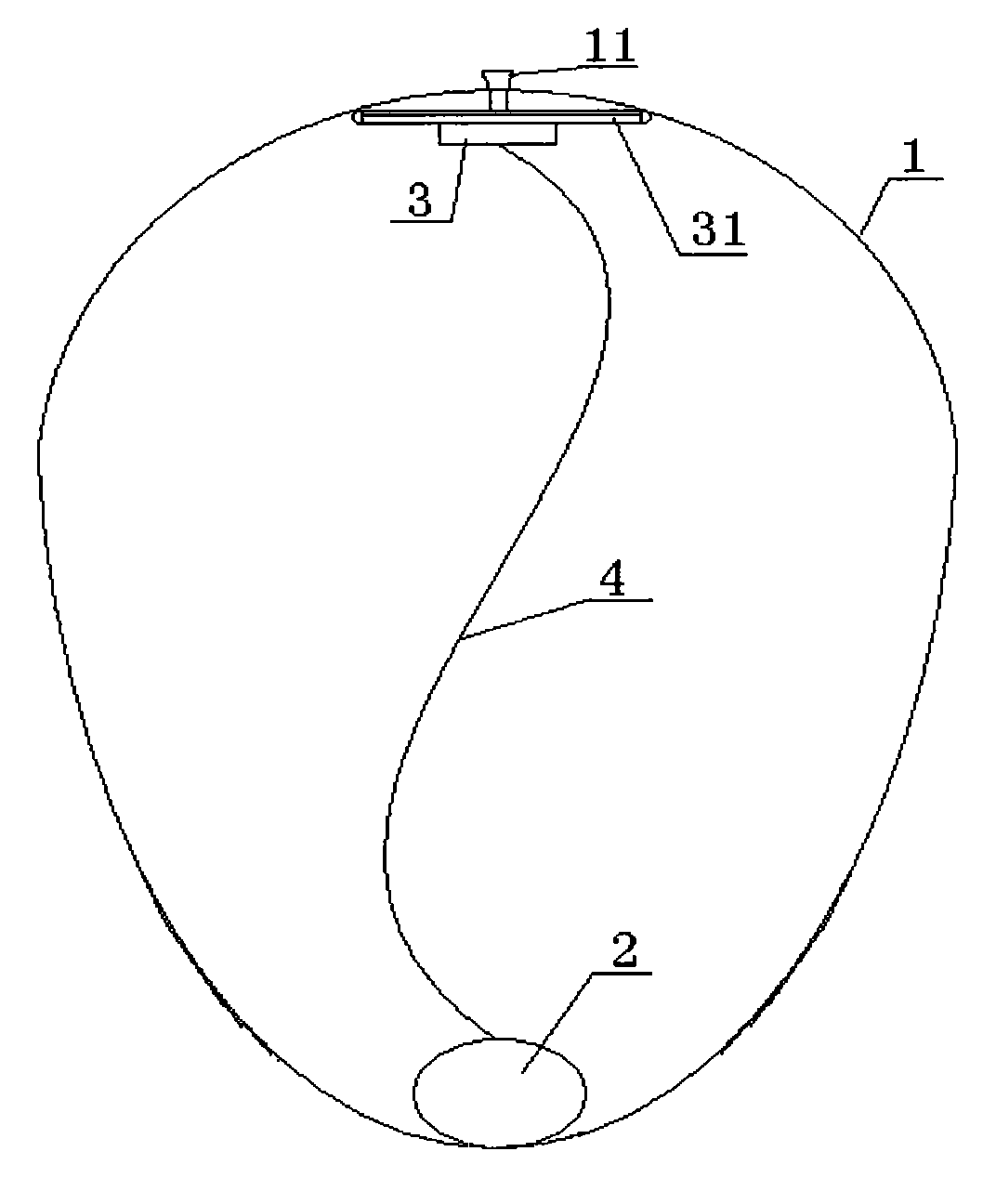 Airspace defense method and air floating mine thereof
