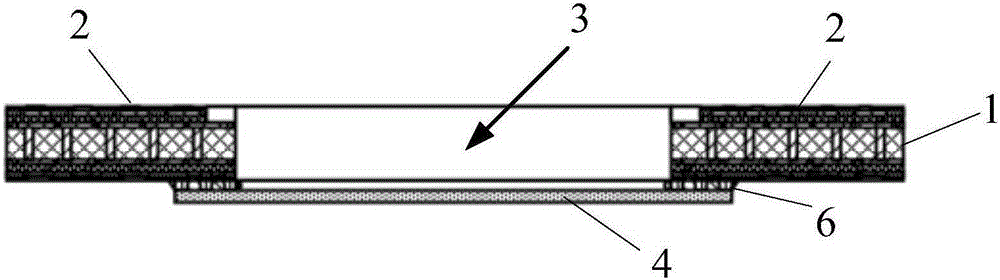 Packaging structure and packaging method based on flip-chip image sensor chip