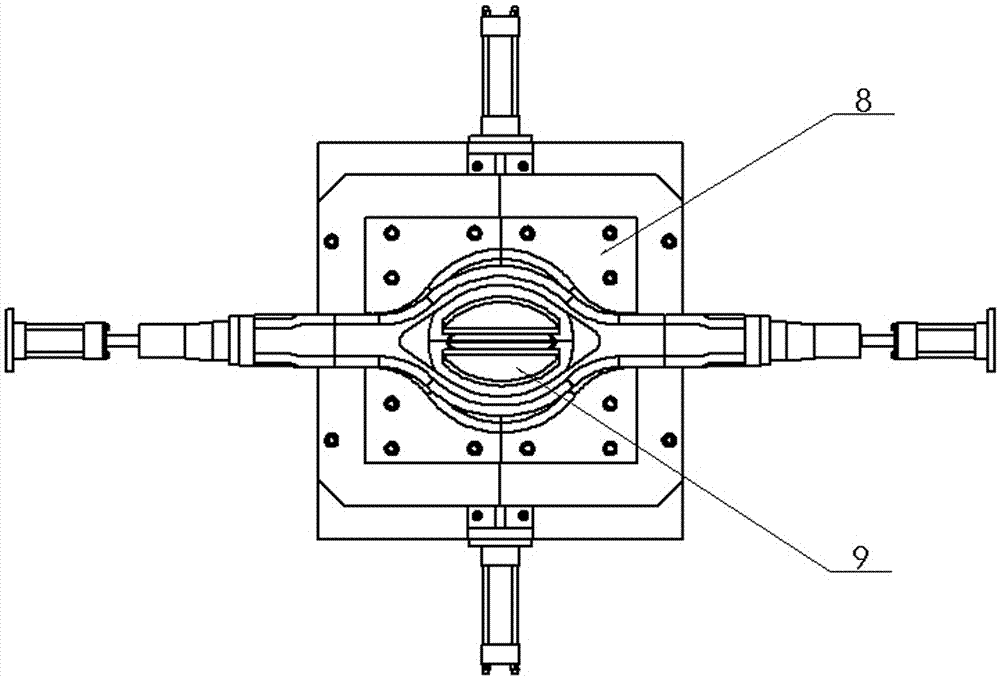 Forming method for banjo axle housing