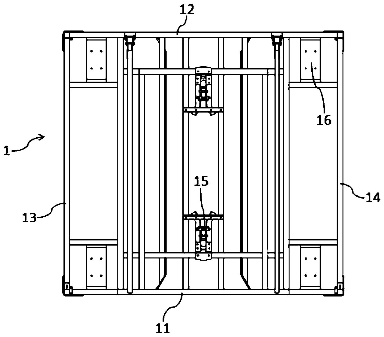 High-position storage equipment and unmanned system comprising same