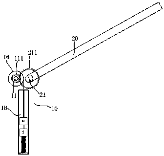 Upper cover closure cushioning device and washing machine