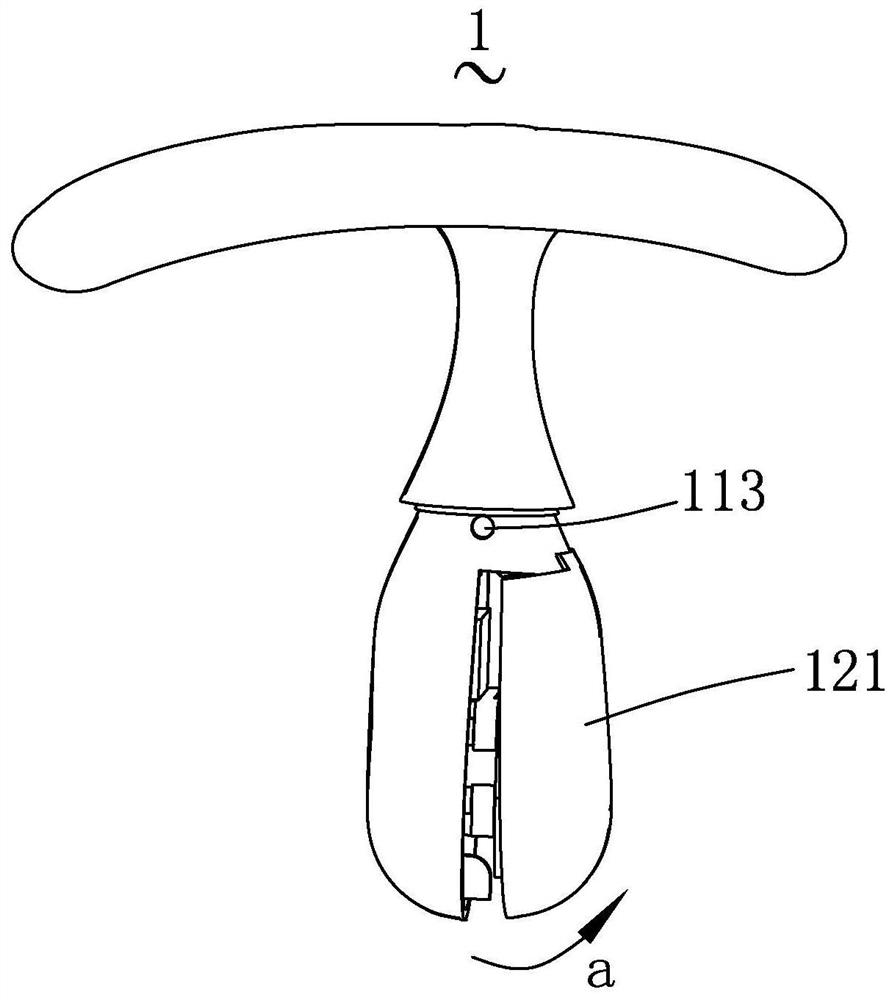 Portable pelvic floor muscle training device, pressure correction method and system for pelvic floor muscle training device