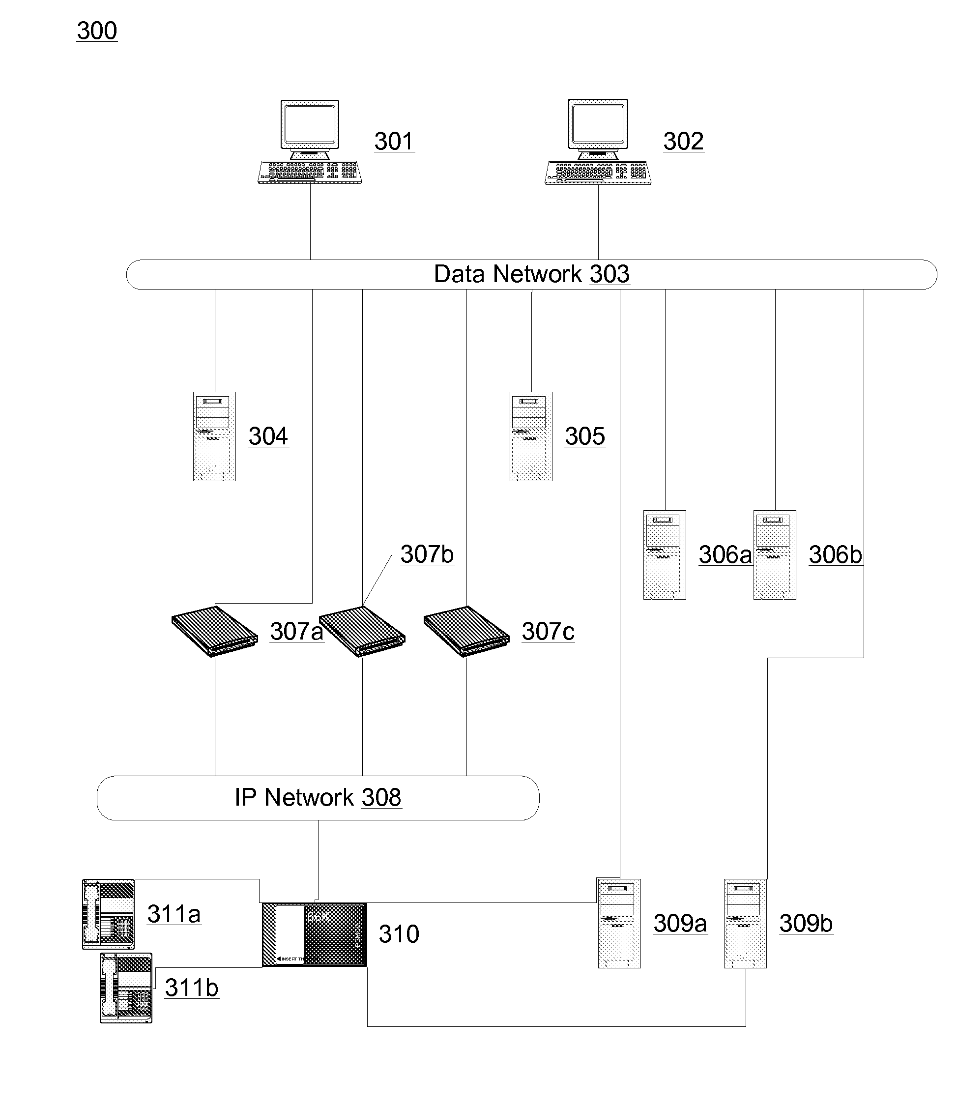 System and method for pooled IP recording
