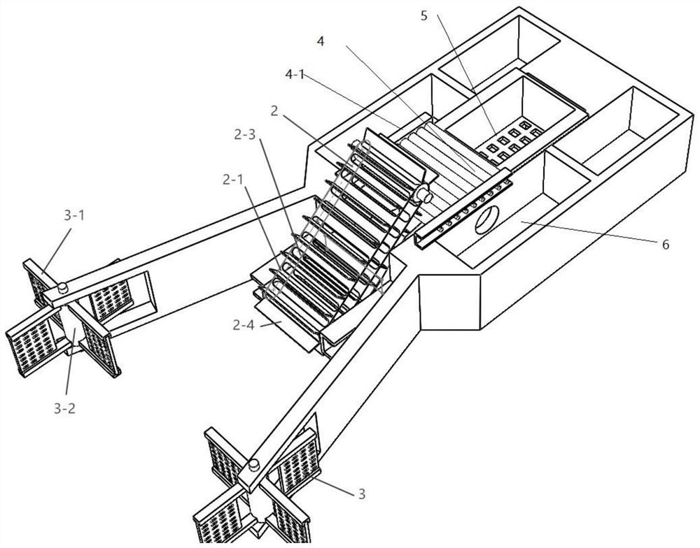 Water surface garbage collection ship