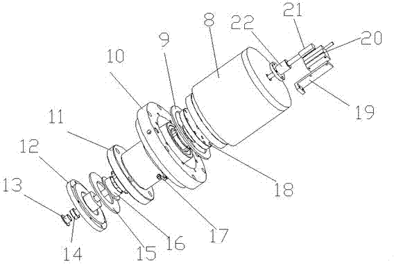 Electrochemical machining vibro-feed movement implementation device