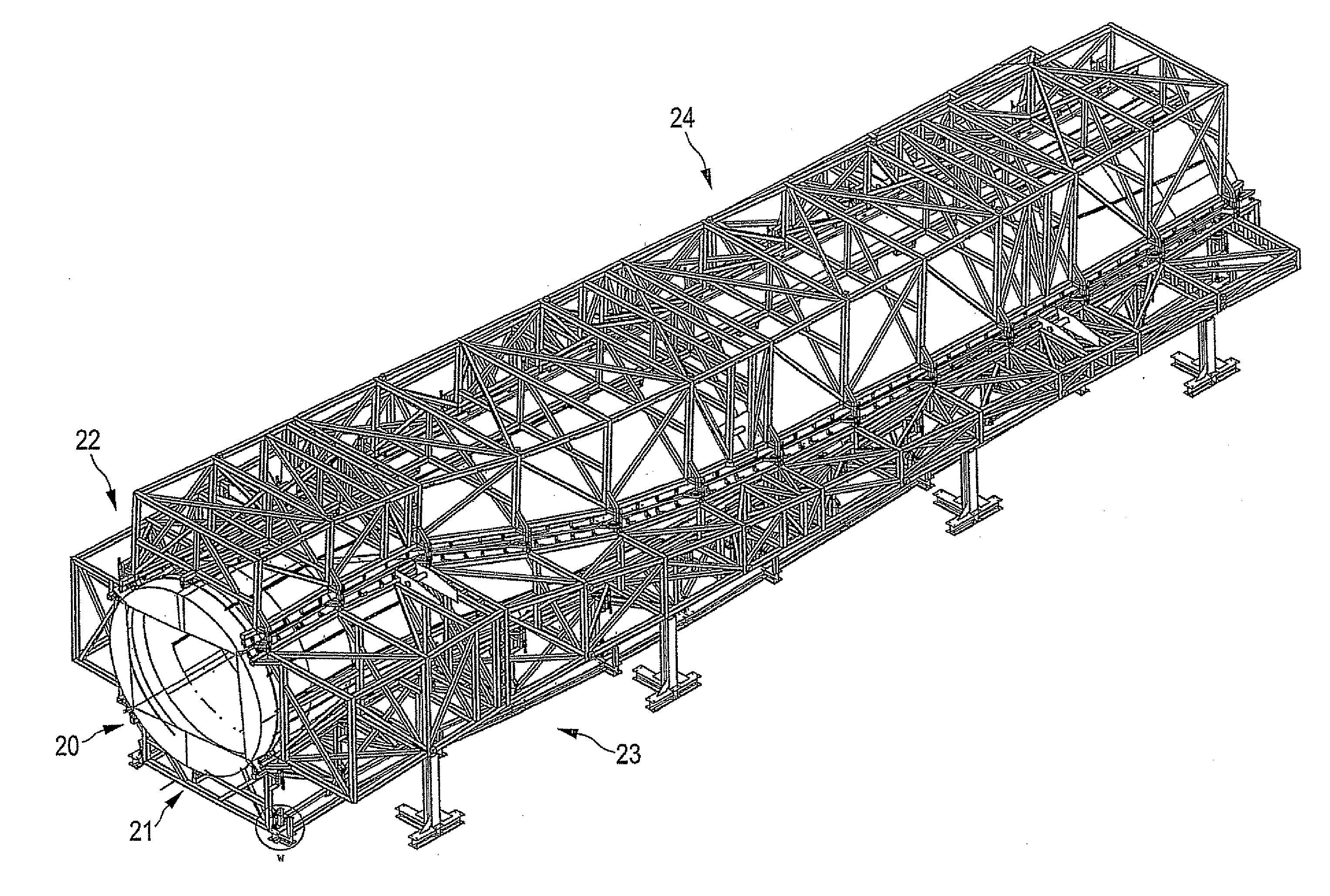 Rotor blade form for producing a rotor blade of a wind power plant