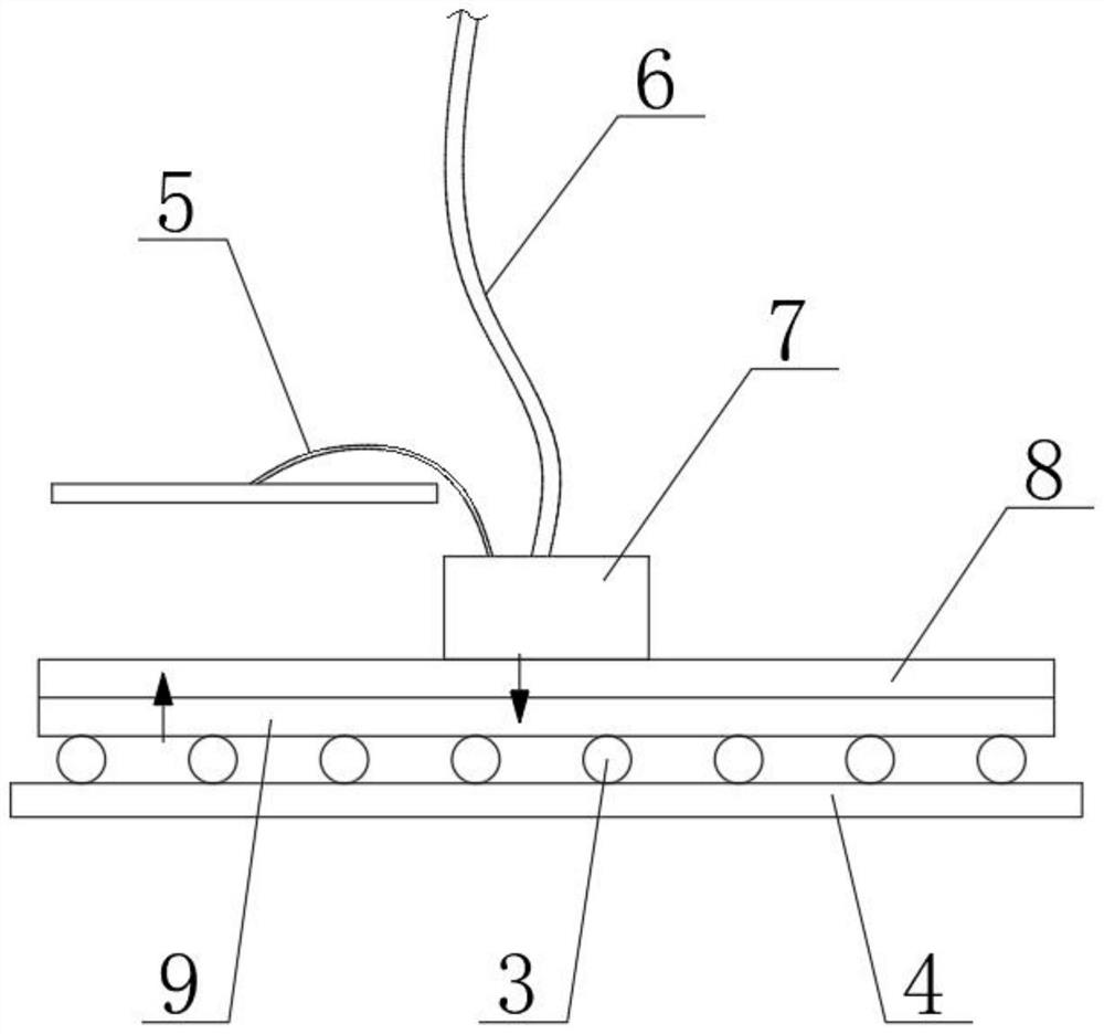 High-density tomato planting device and planting method