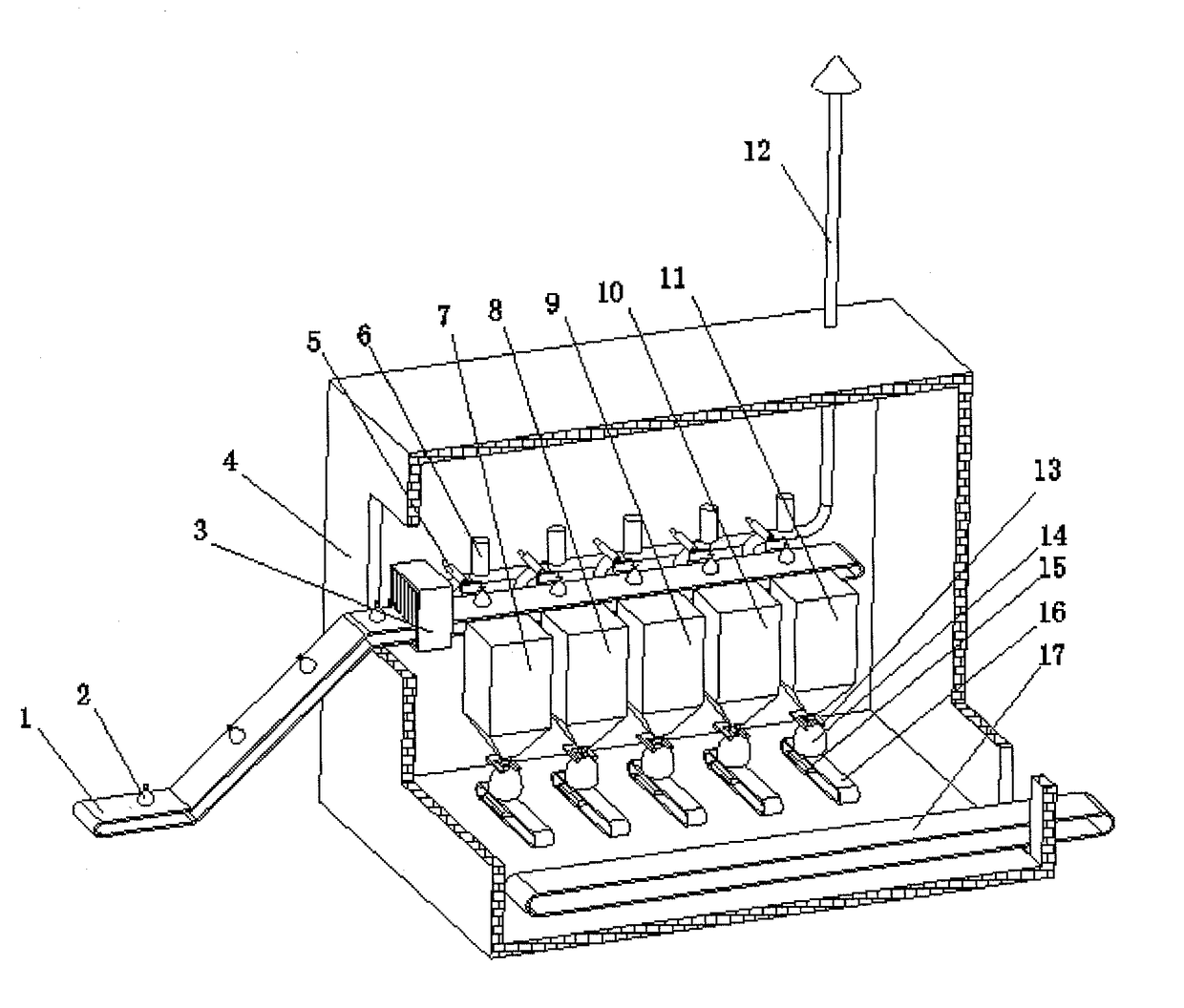 Environmentally-friendly medical waste treatment apparatus and method specific to medical institutions