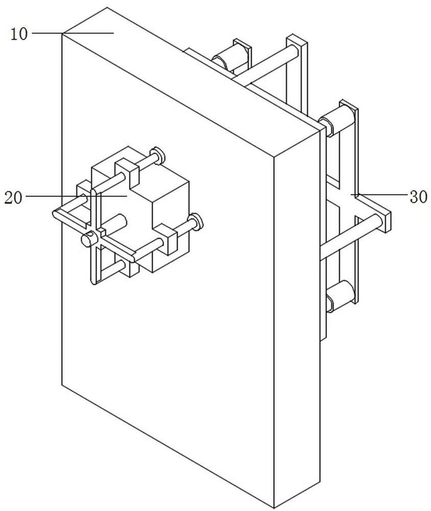 Wall water seepage performance detection equipment for building construction