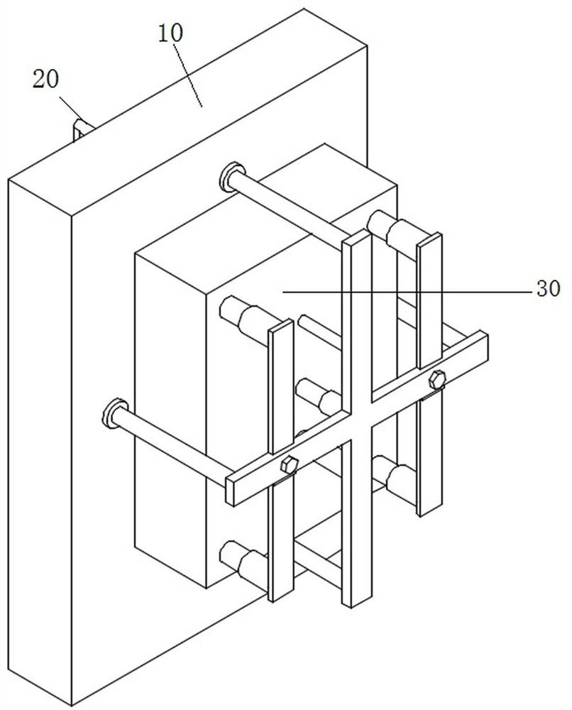 Wall water seepage performance detection equipment for building construction