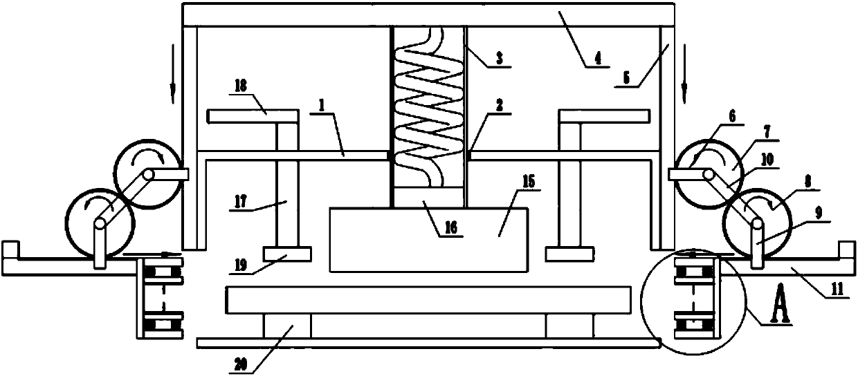 Strip edge grinding equipment