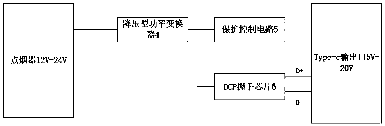 Vehicle charging control circuit and method thereof