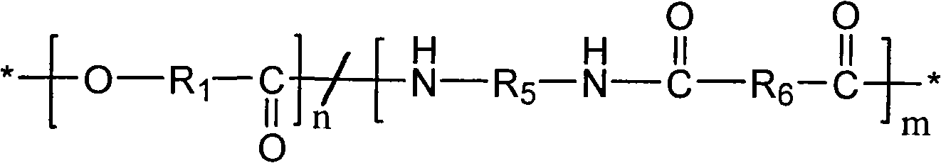 Method for preparing block polyester-amide copolymer