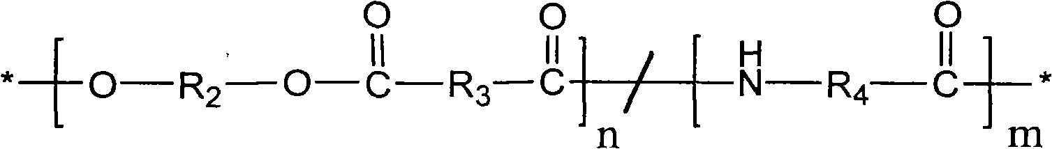 Method for preparing block polyester-amide copolymer