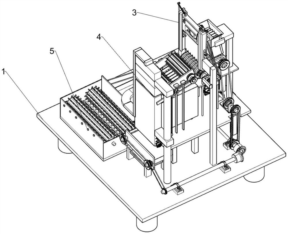 A kind of separation device of capsicum seed skin