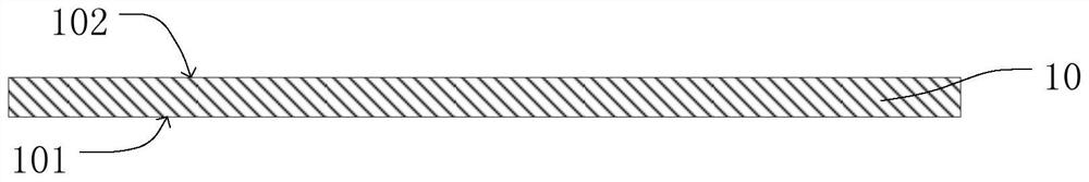 Color collision shell, processing method thereof and terminal equipment