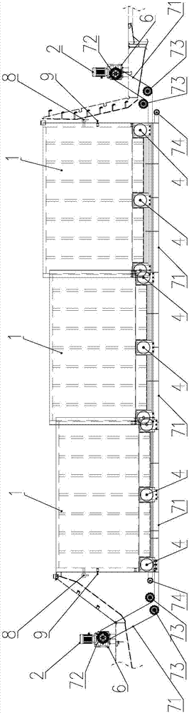 Hatch cover mechanism suitable for full-electric propulsion bulk cargo ship