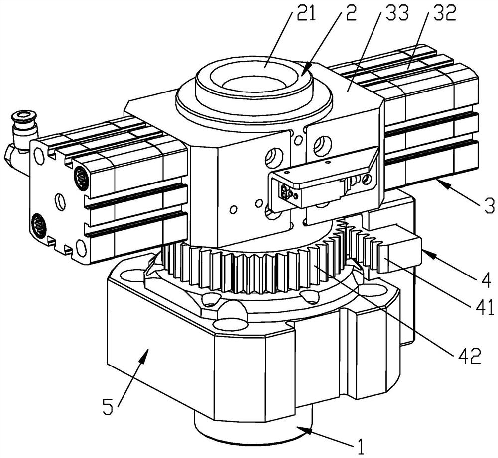 Automatic spline aligning device for transmission shaft fixing joint