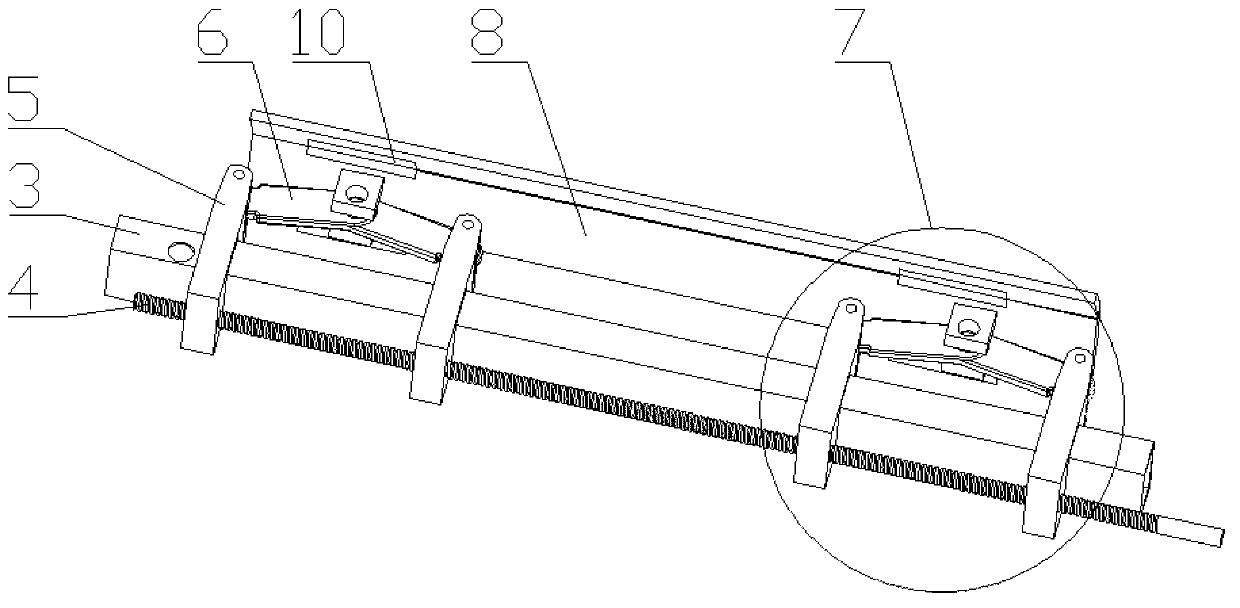 Mechanism used for adjusting chair back curve degree