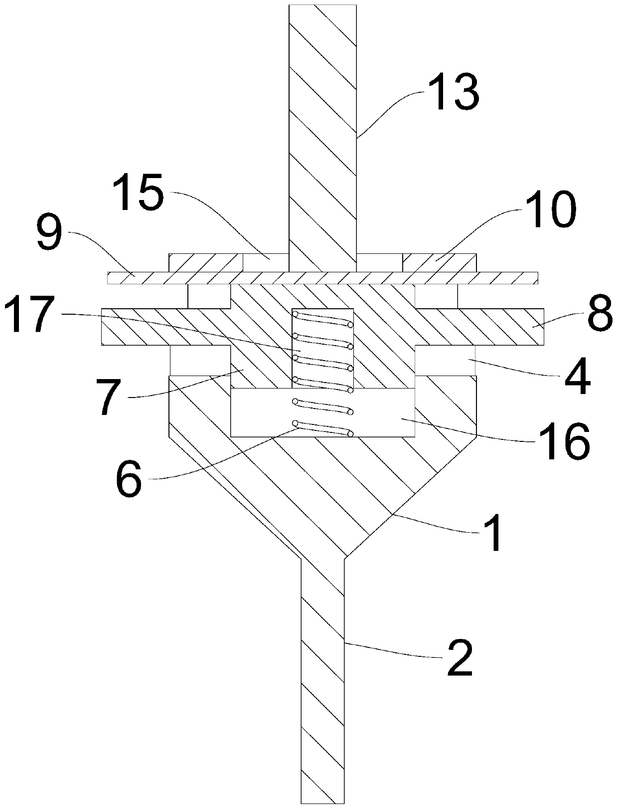 Clamping device for sputtered slide coating tensile force tests