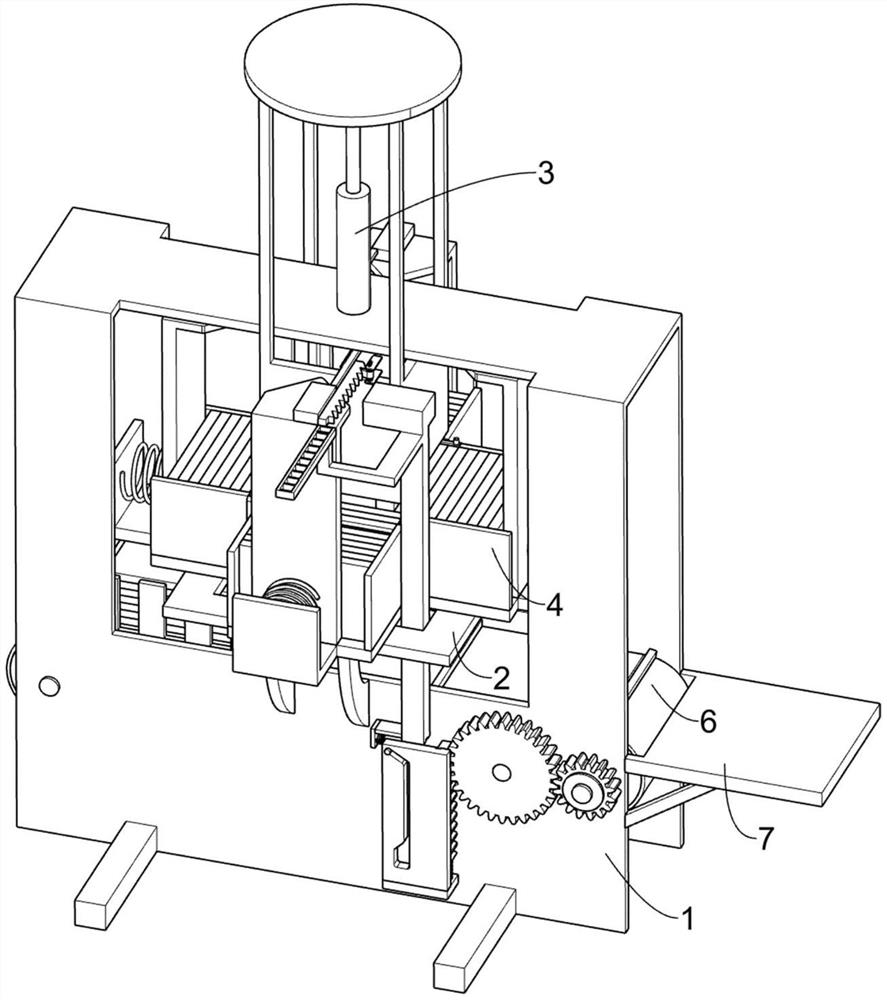 Reciprocating heating type pearl wool adhesion machine