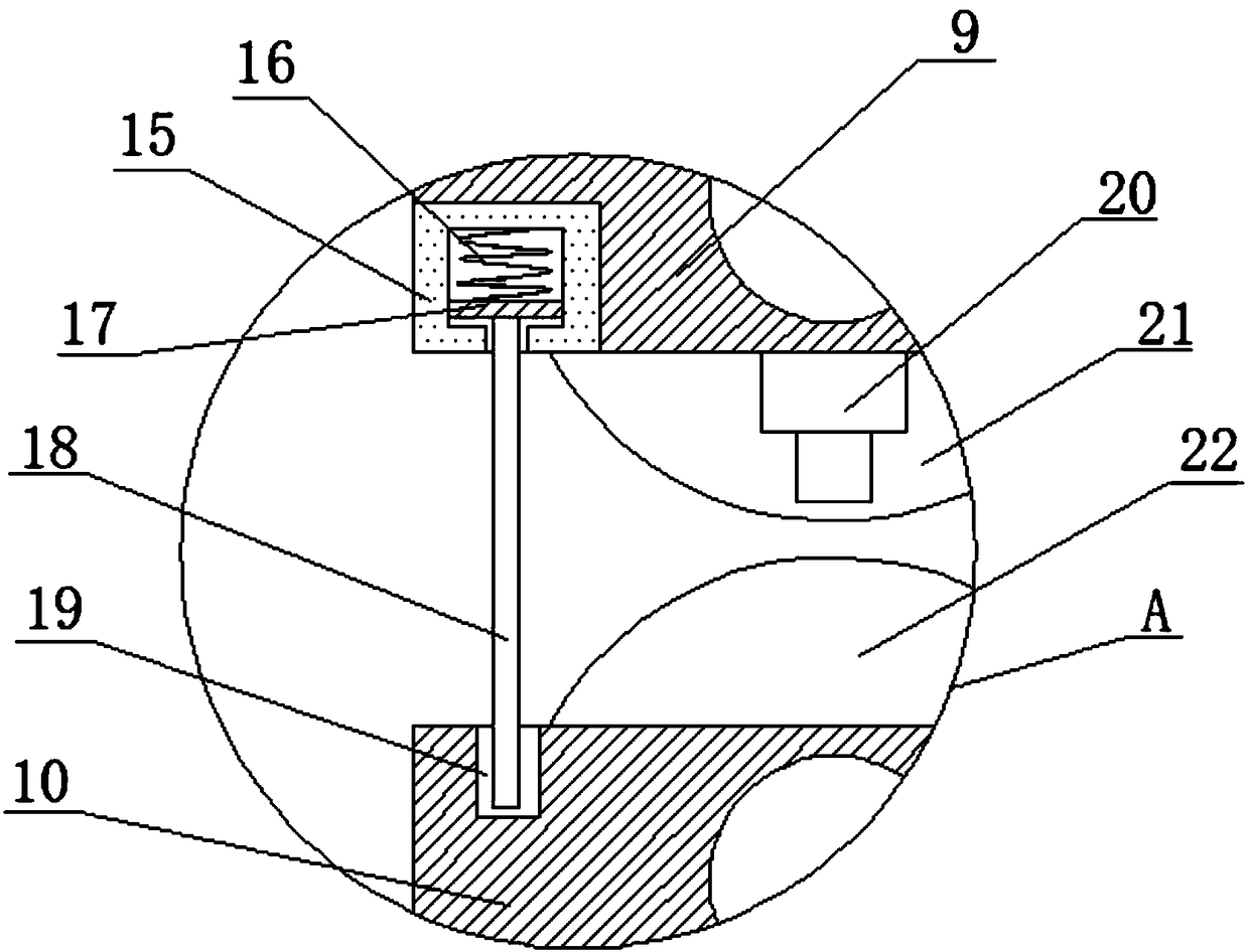 Fabric pressing roll shaft tension adjusting device for textile machine