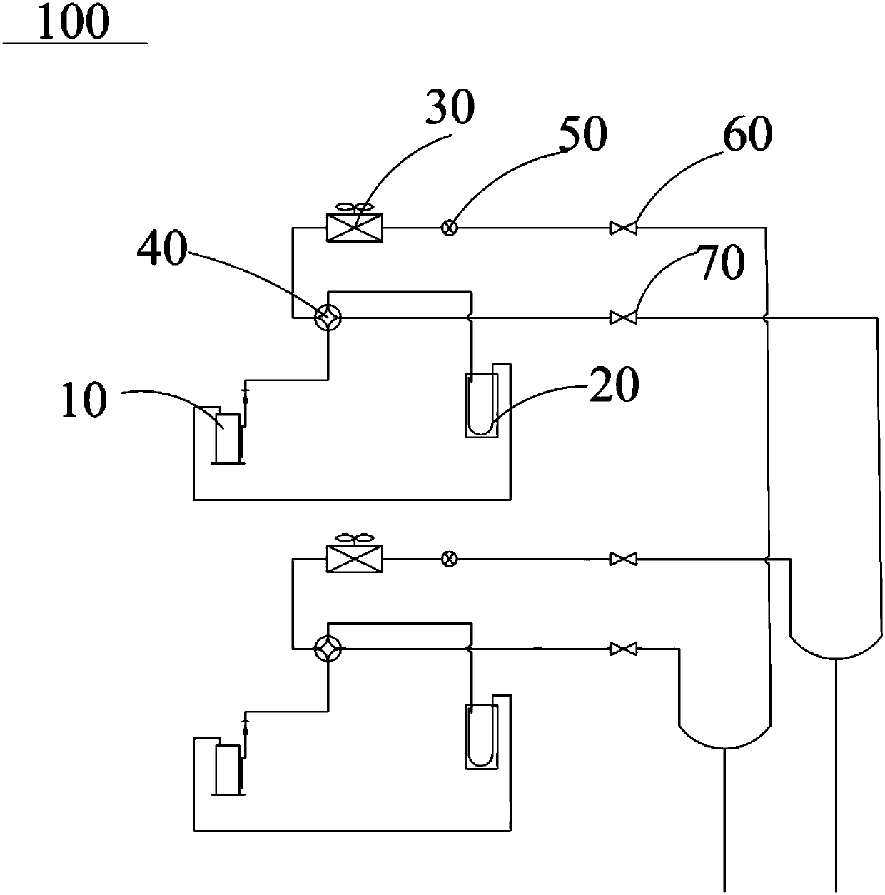 Control method for multi-connected air conditioner, multi-connected air conditioner system and computer readable storage medium