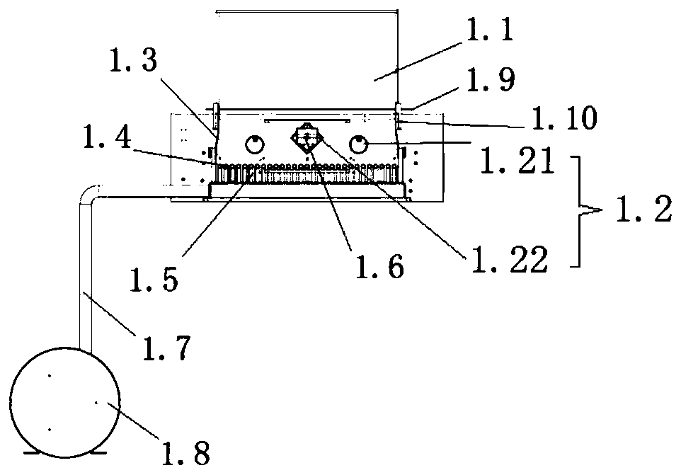 Cigarette warehouse arranging mechanism of special-shaped cigarette forming machine