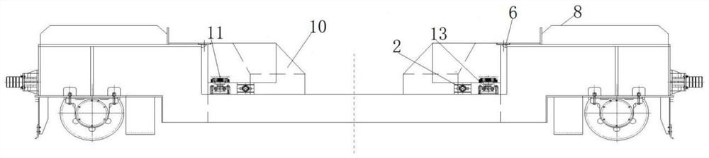 Steel scrap tank weighing and metering device