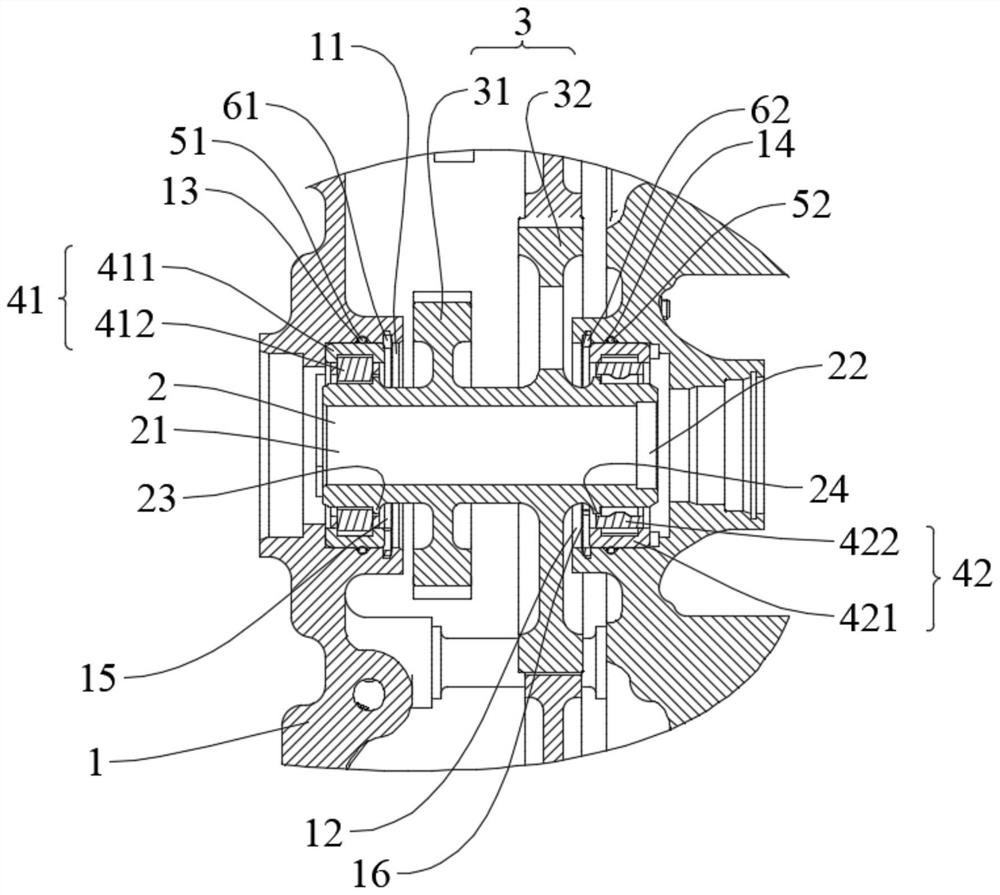 Aero engine gearbox and aero engine