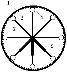 Deformable wheel