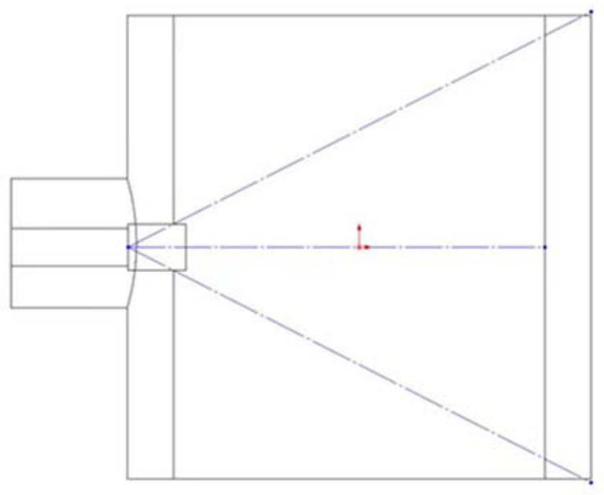 Segmented gamma scanning device for low-level radioactive waste bin