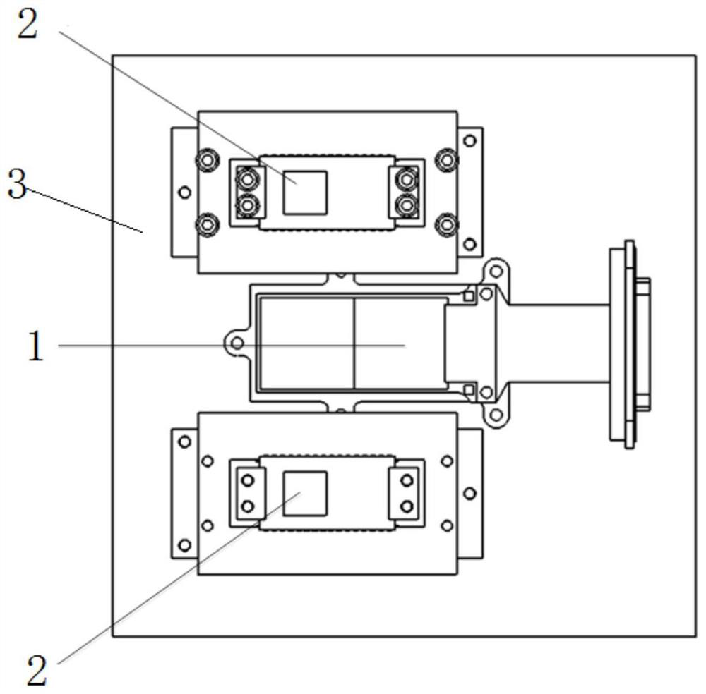 Splicing method of space astronomical camera guide star CCD and detection CCD