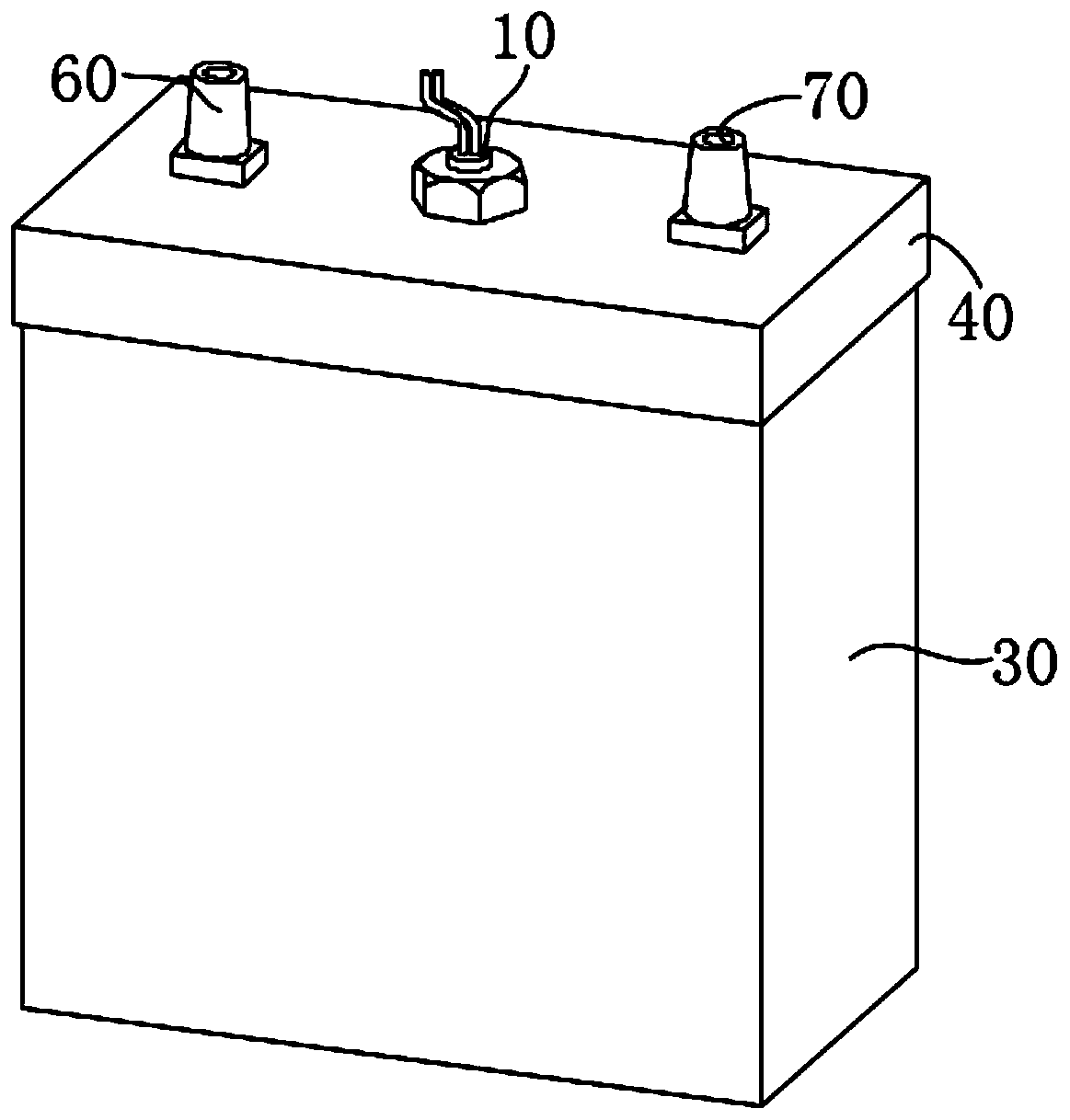 Energy storage component and electric energy storage device