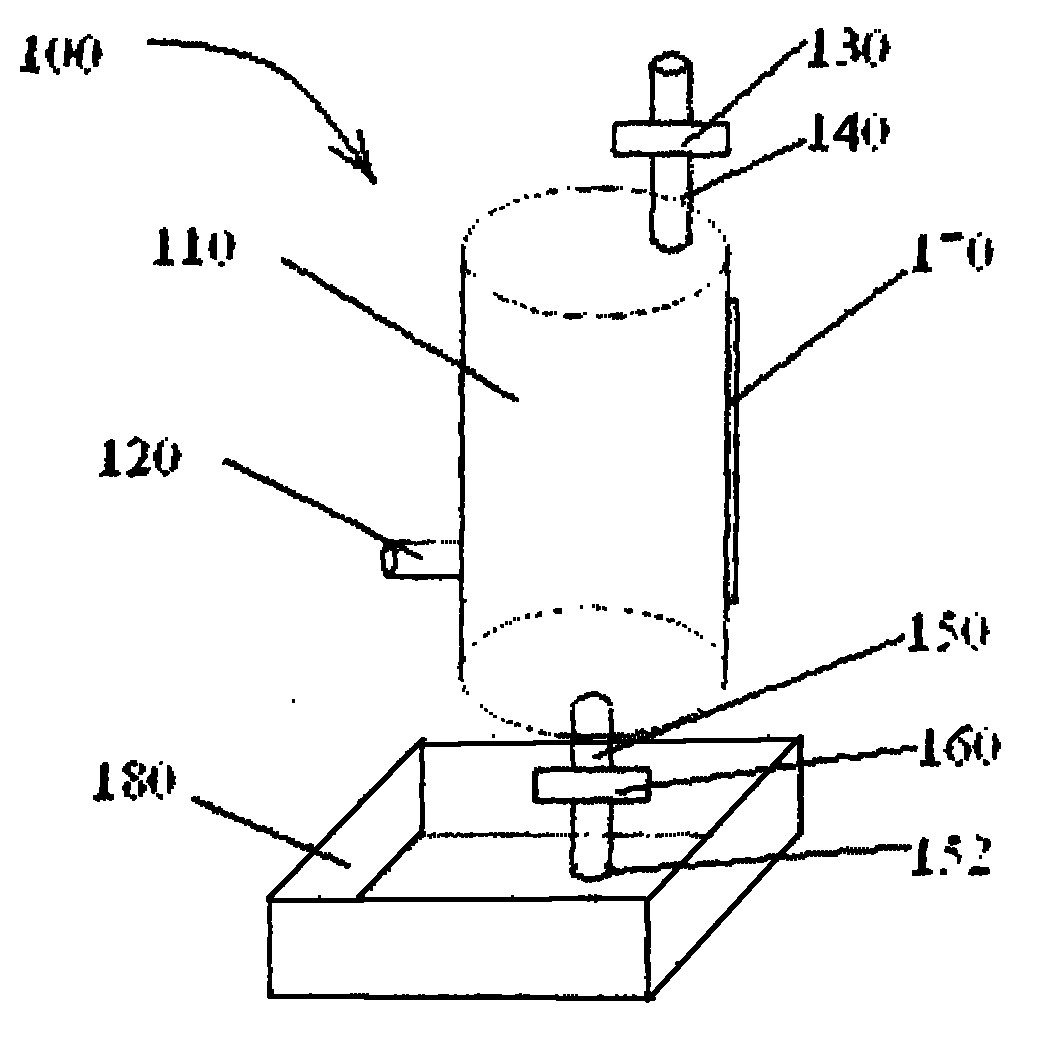 Automatic blanking device for coating fluid used in production process of fiberglass cloth