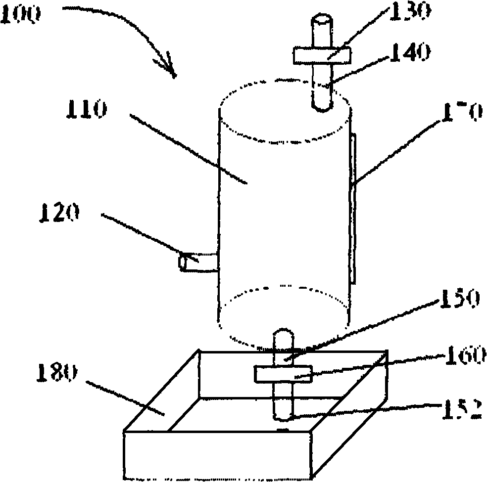 Automatic blanking device for coating fluid used in production process of fiberglass cloth