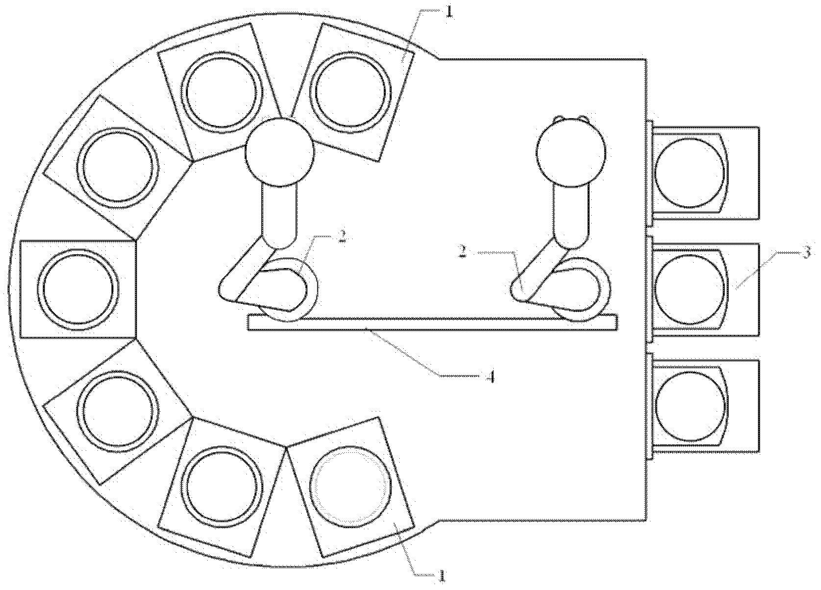 Conveying system for wafer-shaped object