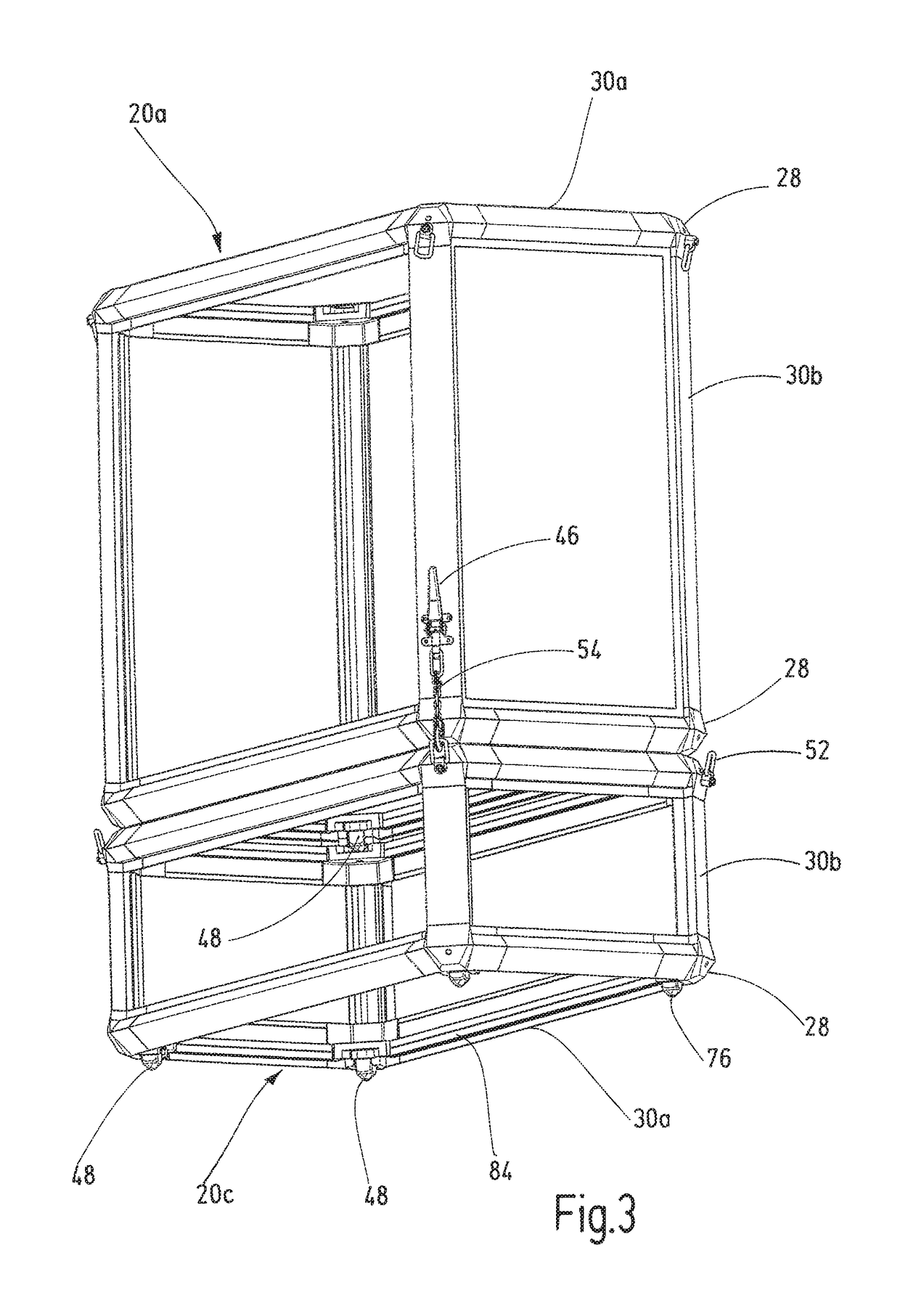 Device system for military and/or humanitarian operations, in particular a mobile decontamination system