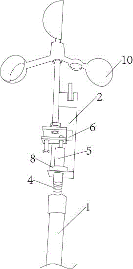 Charged disassembly and assembly tool of bird repeller